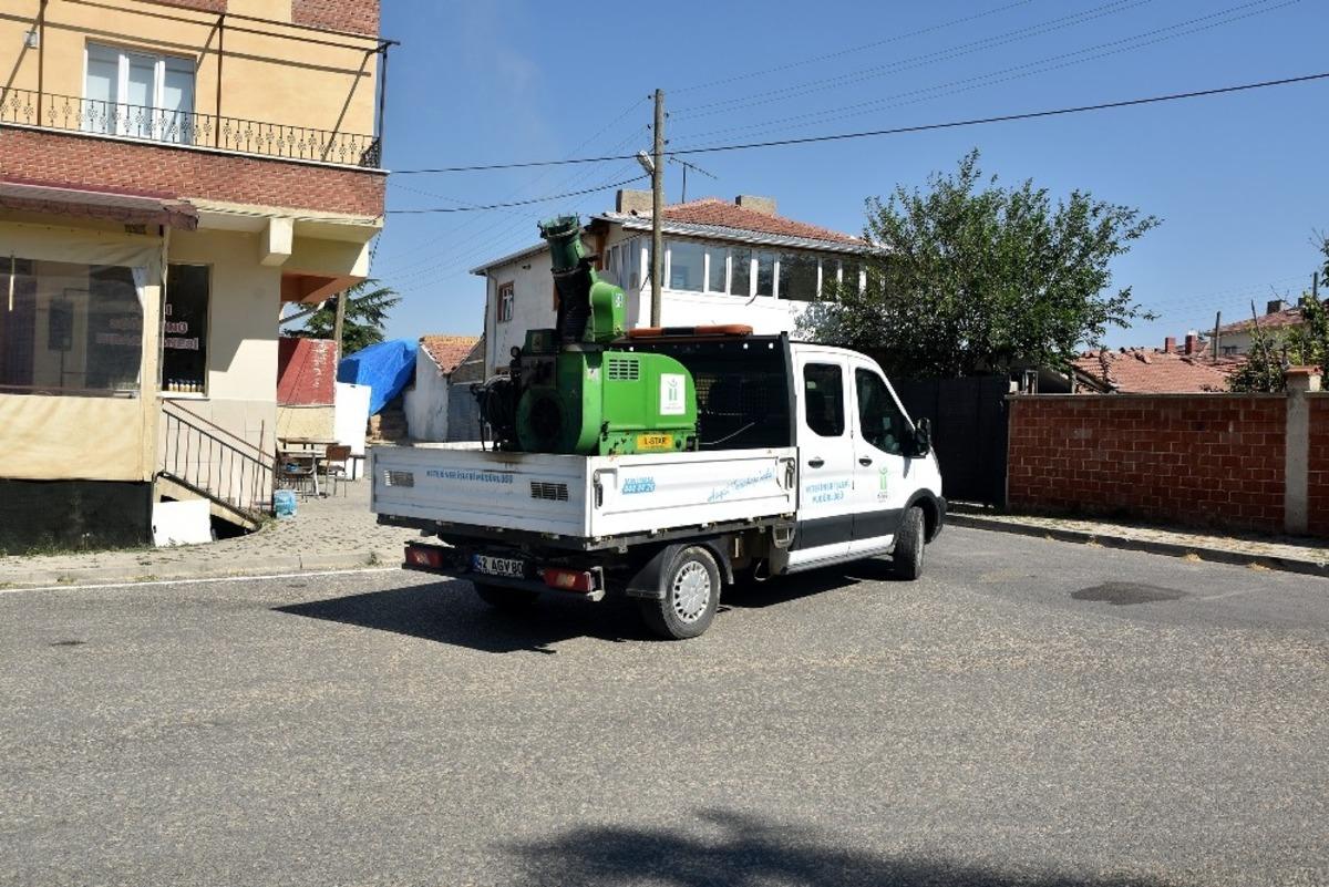 Tepebaşı&rsquo;nda ila&ccedil;lama &ccedil;alışmaları