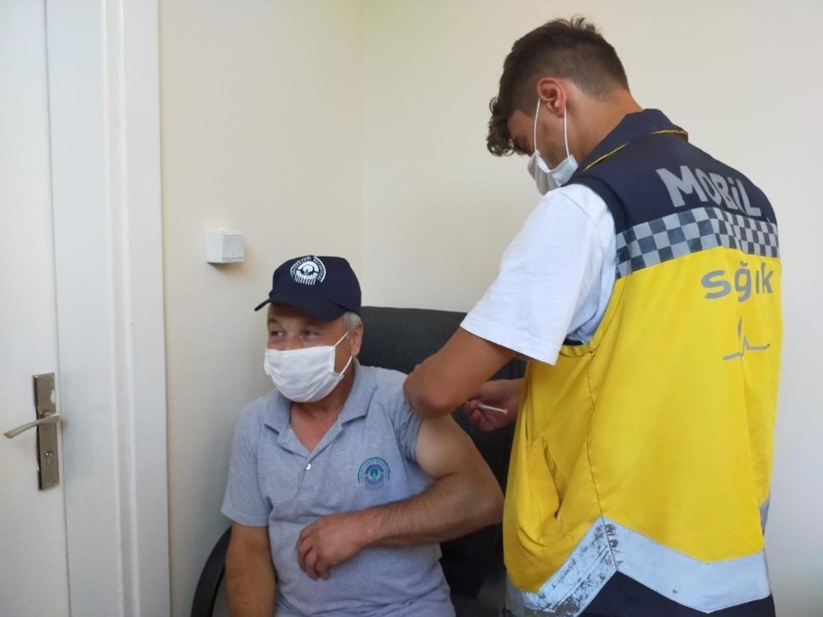 Odunpazarı Belediyesi personeline sağlık taraması