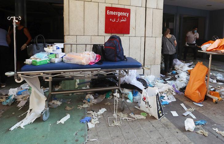 Beyrut tanınmaz halde! Sokaklar harabeye döndü G3