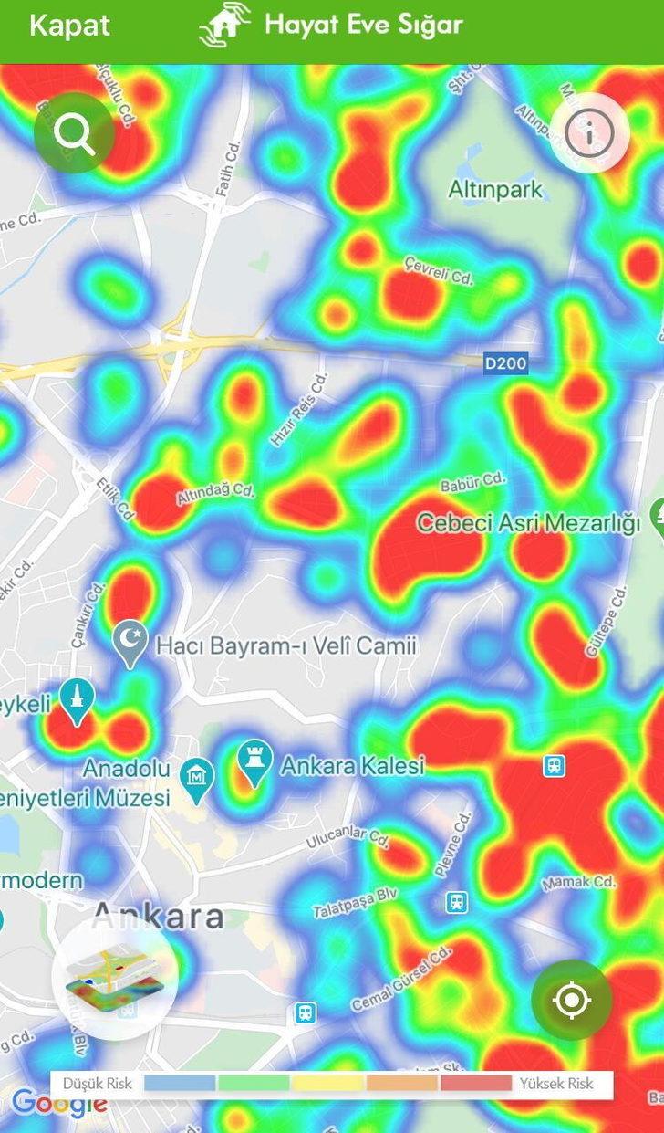 İşte Ankara'nın koronavirüs haritası! İlçe ilçe son durum  G1