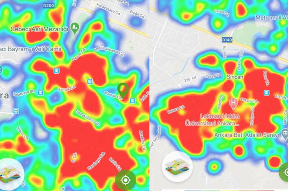 İşte Ankara'nın koronavir&uuml;s haritası! İl&ccedil;e il&ccedil;e son durum 
