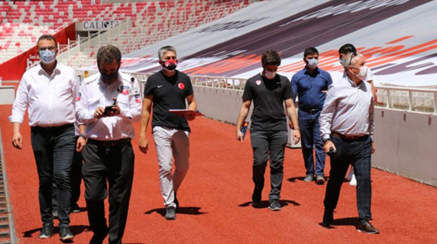 Sivas 4 Eylül Stadı'na UEFA incelemesi