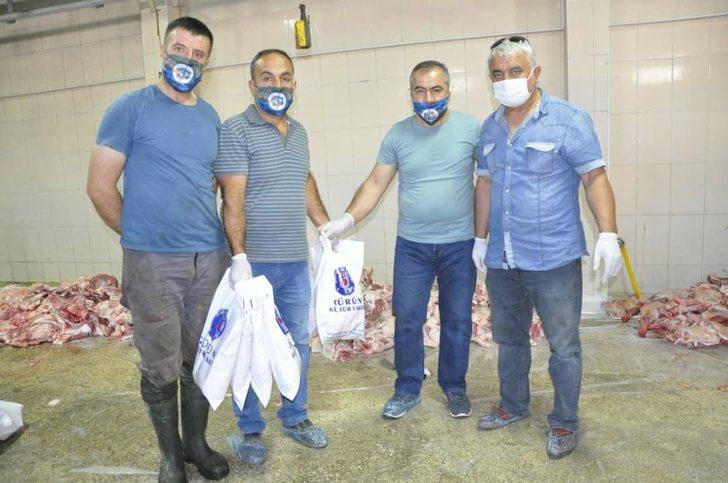 681 aileye kurban eti yardımı yapıldı G1