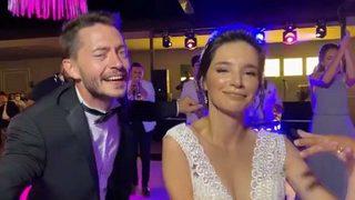 Oyuncu Serkan Şenalp ve Esengül Yılmaz düğün yaptı!