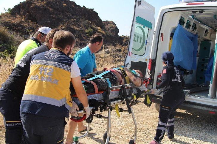 Kula’da motosiklet kazası: 1 yaralı G3