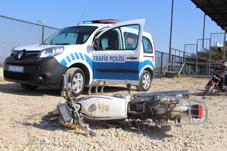 Kula’da motosiklet kazası: 1 yaralı G4