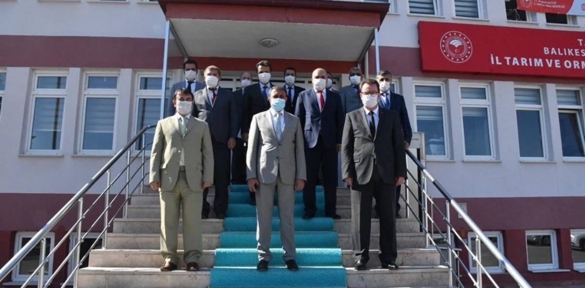 Vali Şıldak, "Balıkesir&rsquo;de tarımın zenginliği b&ouml;lgeye yansıyor"