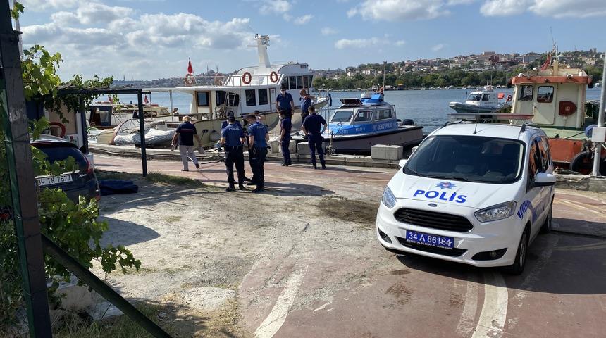 Haliç’te ceset şoku