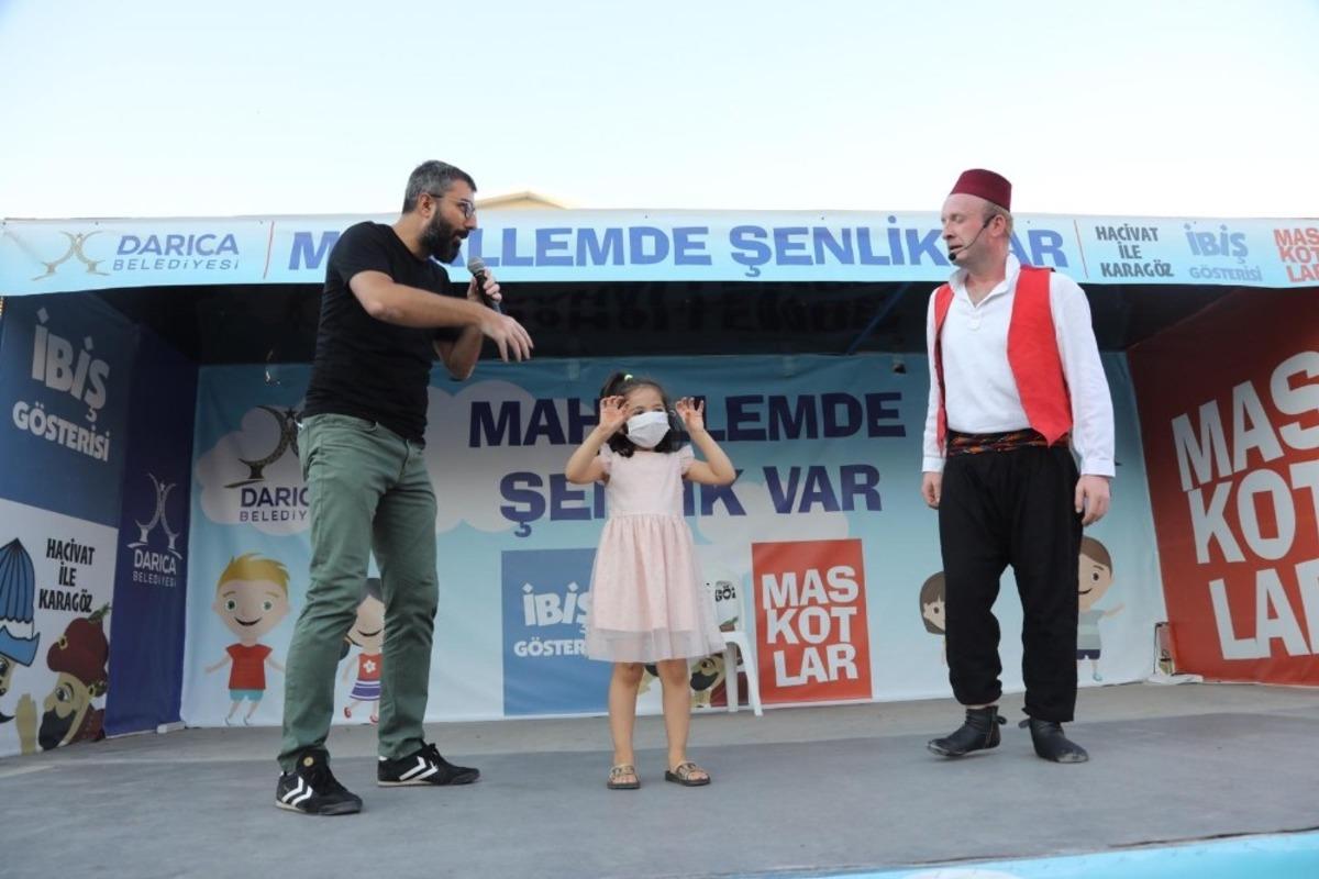 Kocaeli&rsquo;de &ccedil;ocuklar &ldquo;Mahallemde şenlik var&rdquo; projesiyle eğlendi