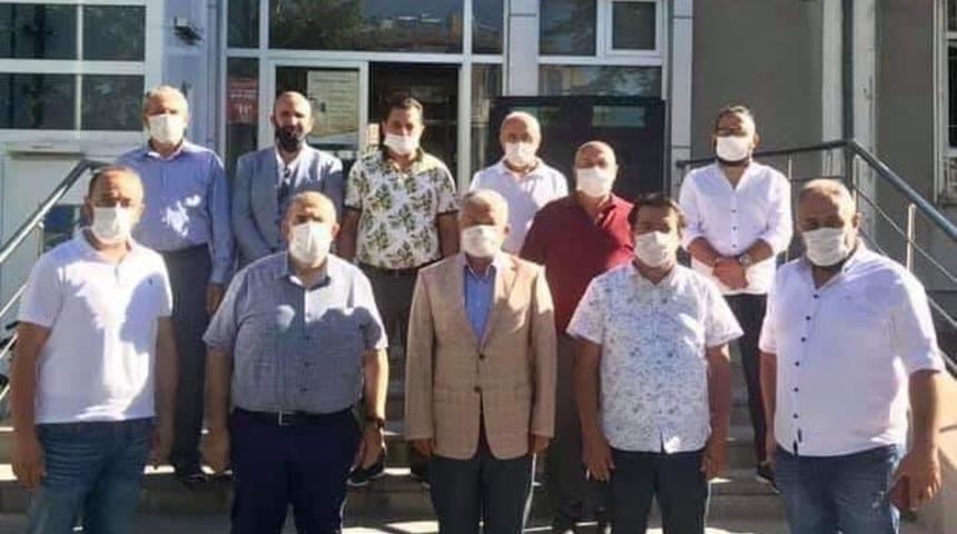 Dernek başkanlarından Kaymakam Duru&rsquo;ya ziyaret