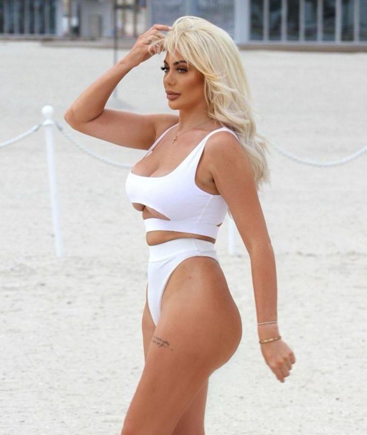 Chloe Ferry'nin mayosu dar geldi G3