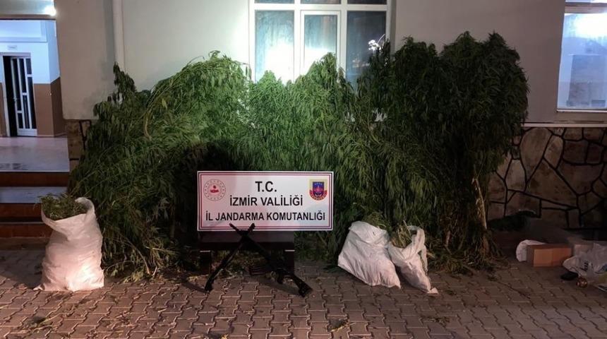 İzmir&rsquo;de jandarmadan operasyon