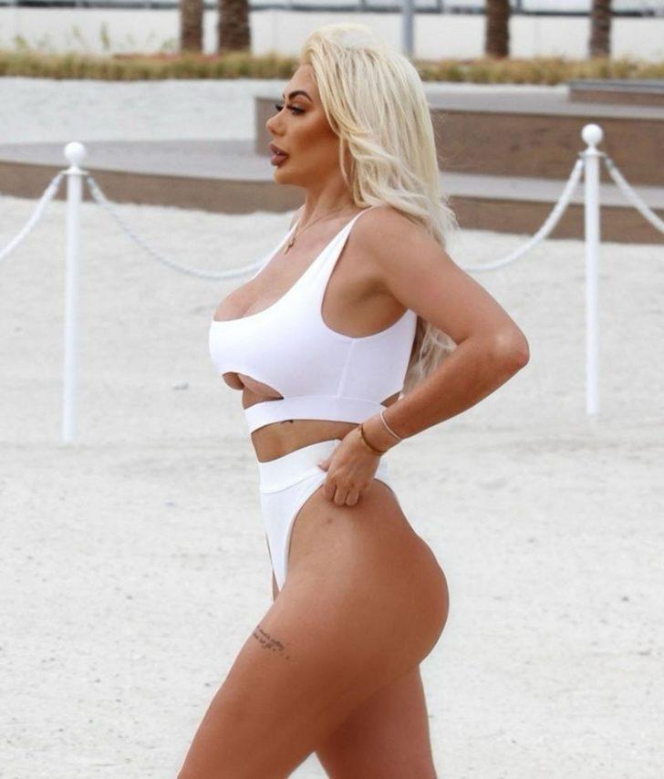 Chloe Ferry'nin mayosu dar geldi G5