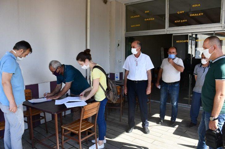 Söke’de korona virüs denetlemesi G4