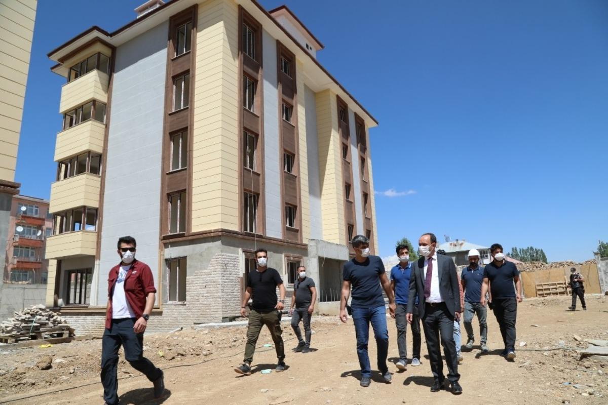 Başkale&rsquo;de emniyet binası ve polis lojmanları yapılıyor