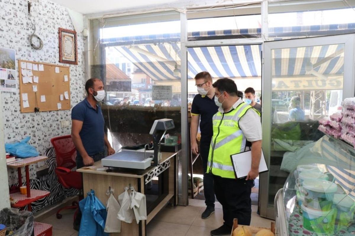 Ahlat&rsquo;ta geniş kapsamlı korona vir&uuml;s denetimi yapıldı