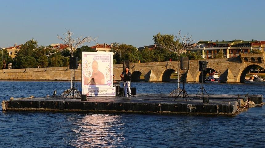 Büyükçekmece Gölü’nde konser
