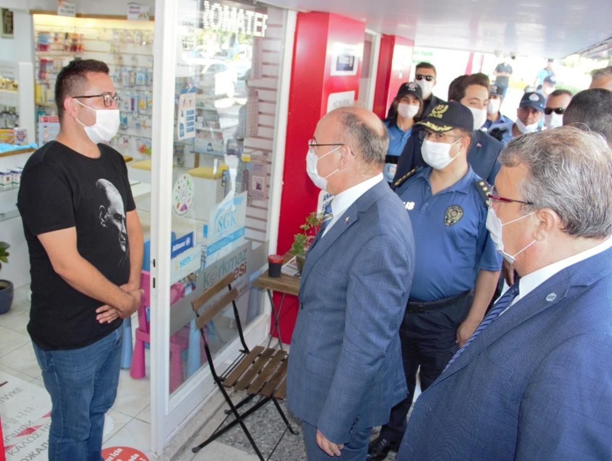 Manisa&rsquo;da korona vir&uuml;s denetimi