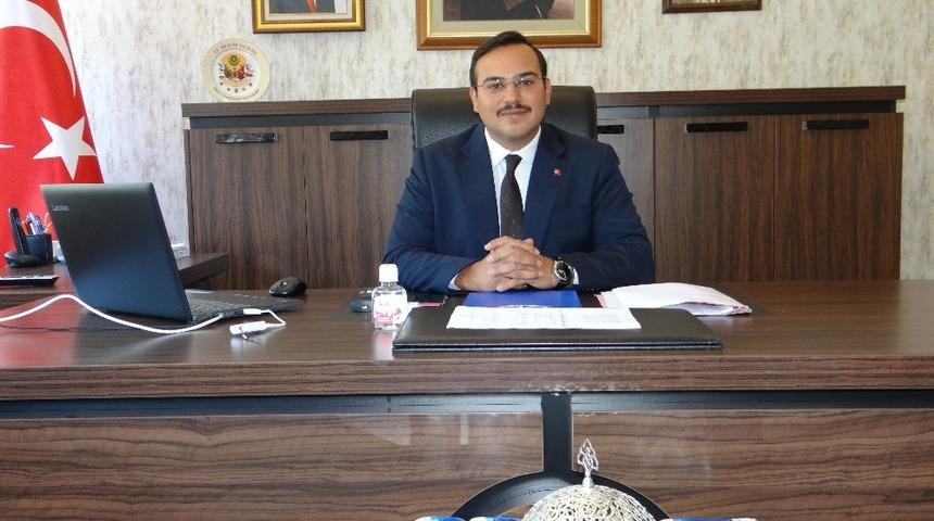 Kaymakamı Efecan Şahin g&ouml;revine başladı