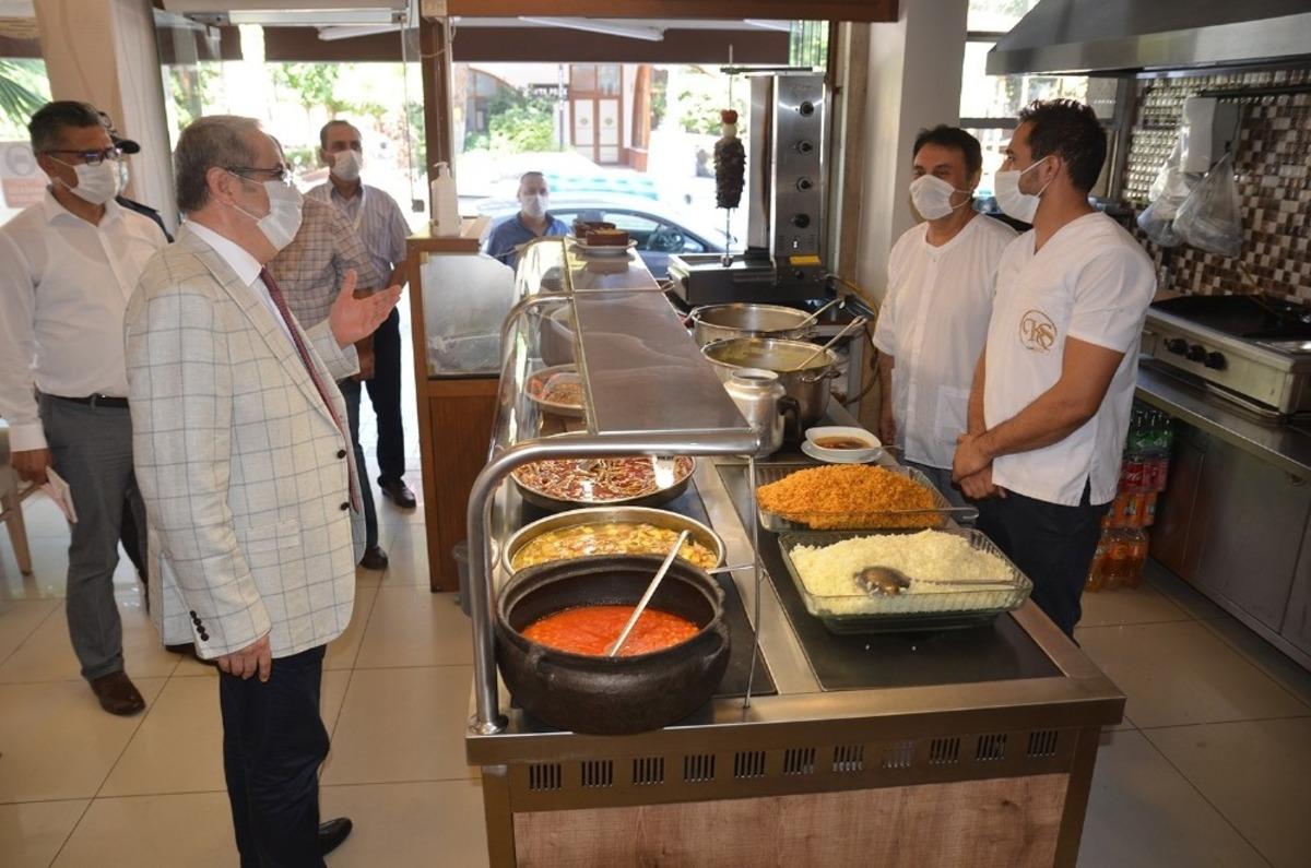 Kaymakam tarafından denetleme yapıldı
