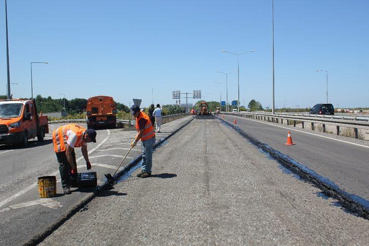Çevre yolundaki çalışma ilçede trafiği felç etti G5