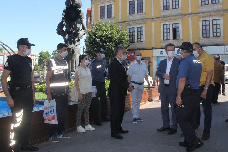 Giresun protokolünün katılımıyla korona virüs denetimleri gerçekleştirildi G1