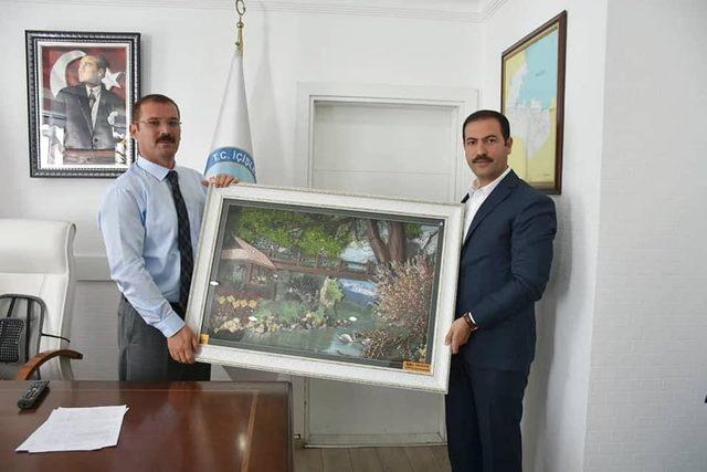 Başkan Geylani’den Kaymakam Erdemir’e ziyaret