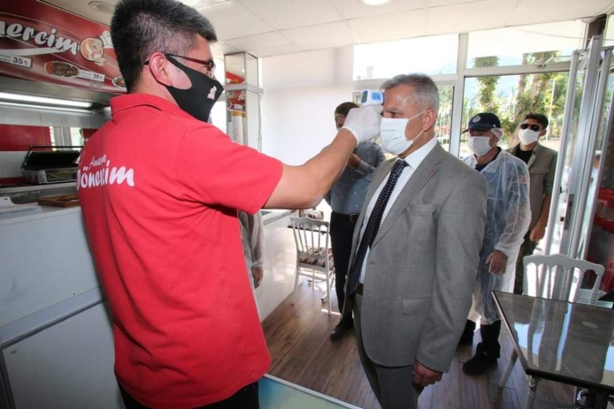 Vali Vekili Dağ, korona vir&uuml;s denetimlerine katıldı