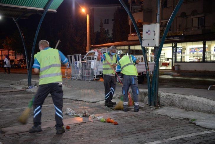 Altıeylül’de bayram sonrası yoğun temizlik G1
