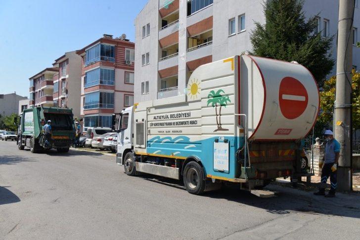 Altıeylül’de bayram sonrası yoğun temizlik G4