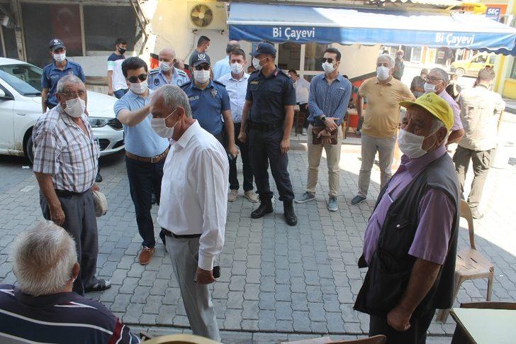 Manyas’ta genel maske denetimi yapıldı G1