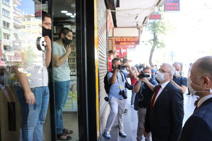 Vali Karaloğlu, Diyarbakır’da korona virüs denetimlerine katıldı G3