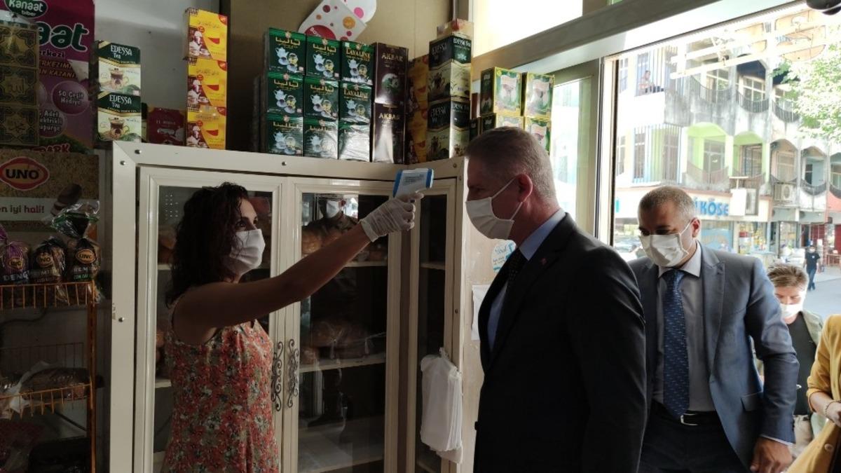 Vali G&uuml;l İslahiye&rsquo;de denetimlerde bulundu