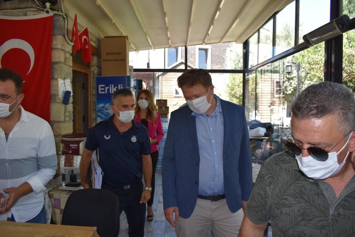 Urla&rsquo;da korona vir&uuml;s denetimi