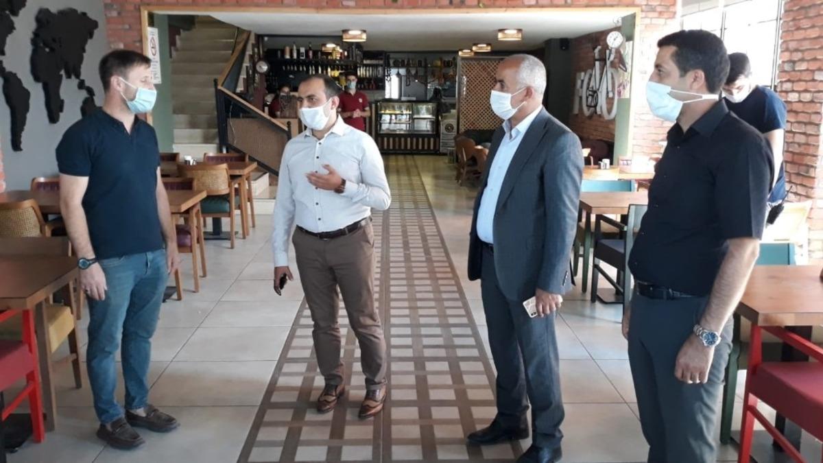 &Ccedil;aldıran&rsquo;da korona vir&uuml;s denetimi