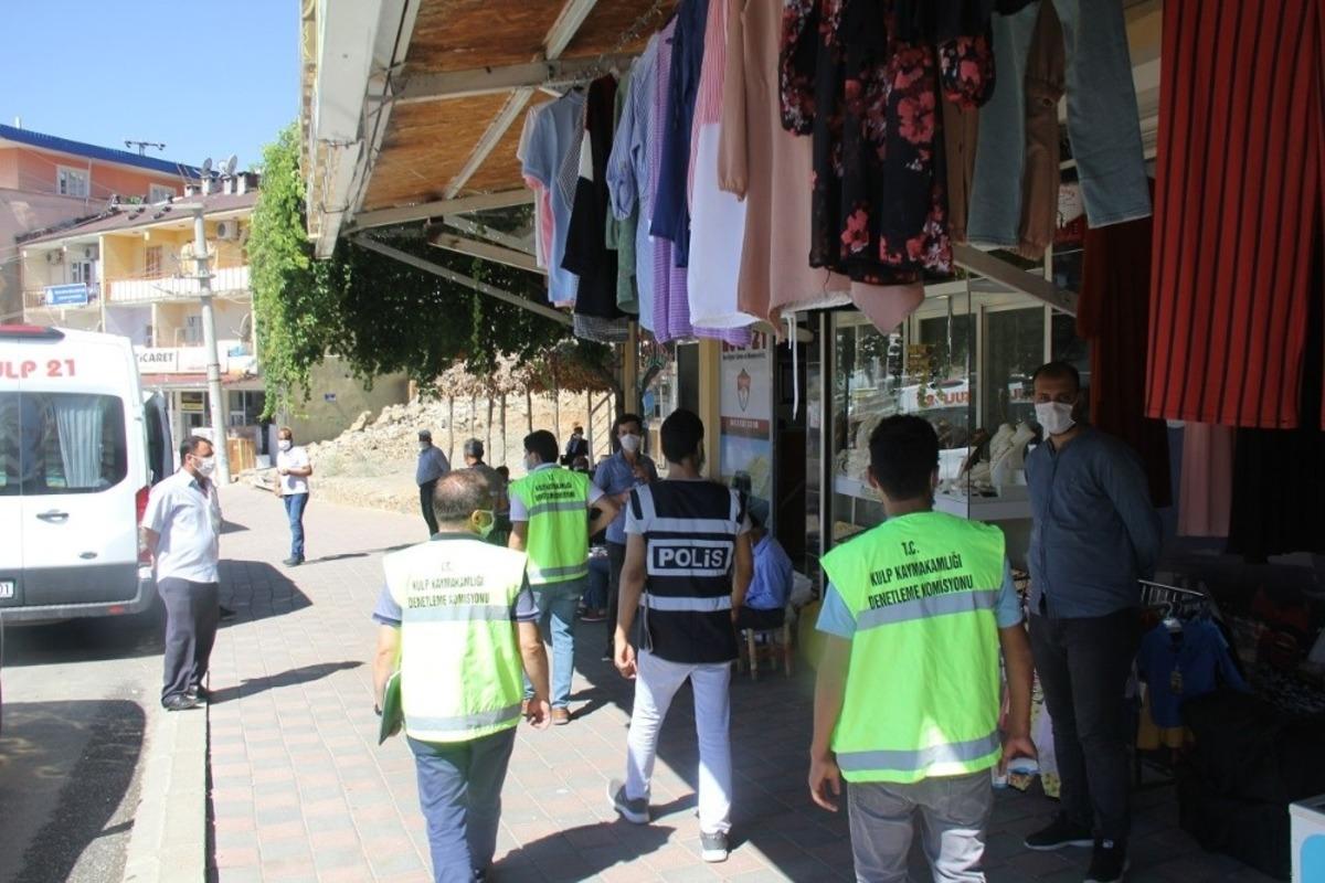 Kulp&rsquo;ta korona vir&uuml;s denetimleri