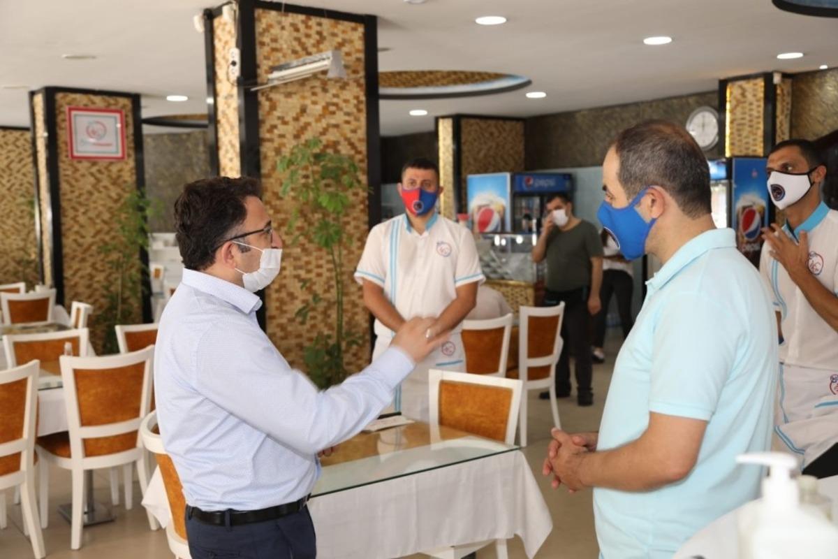 Kızıltepe&rsquo;de korona vir&uuml;s denetimi