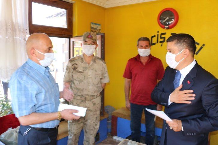 Kaymakam Mehmetbeyoğlu’ndan korona virüs denetimi G1