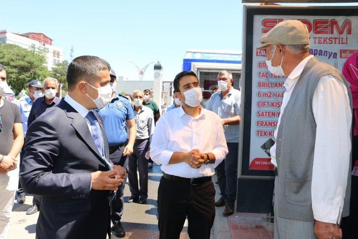 Kaymakam Mehmetbeyoğlu’ndan korona virüs denetimi G3
