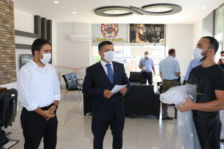 Kaymakam Mehmetbeyoğlu’ndan korona virüs denetimi G5