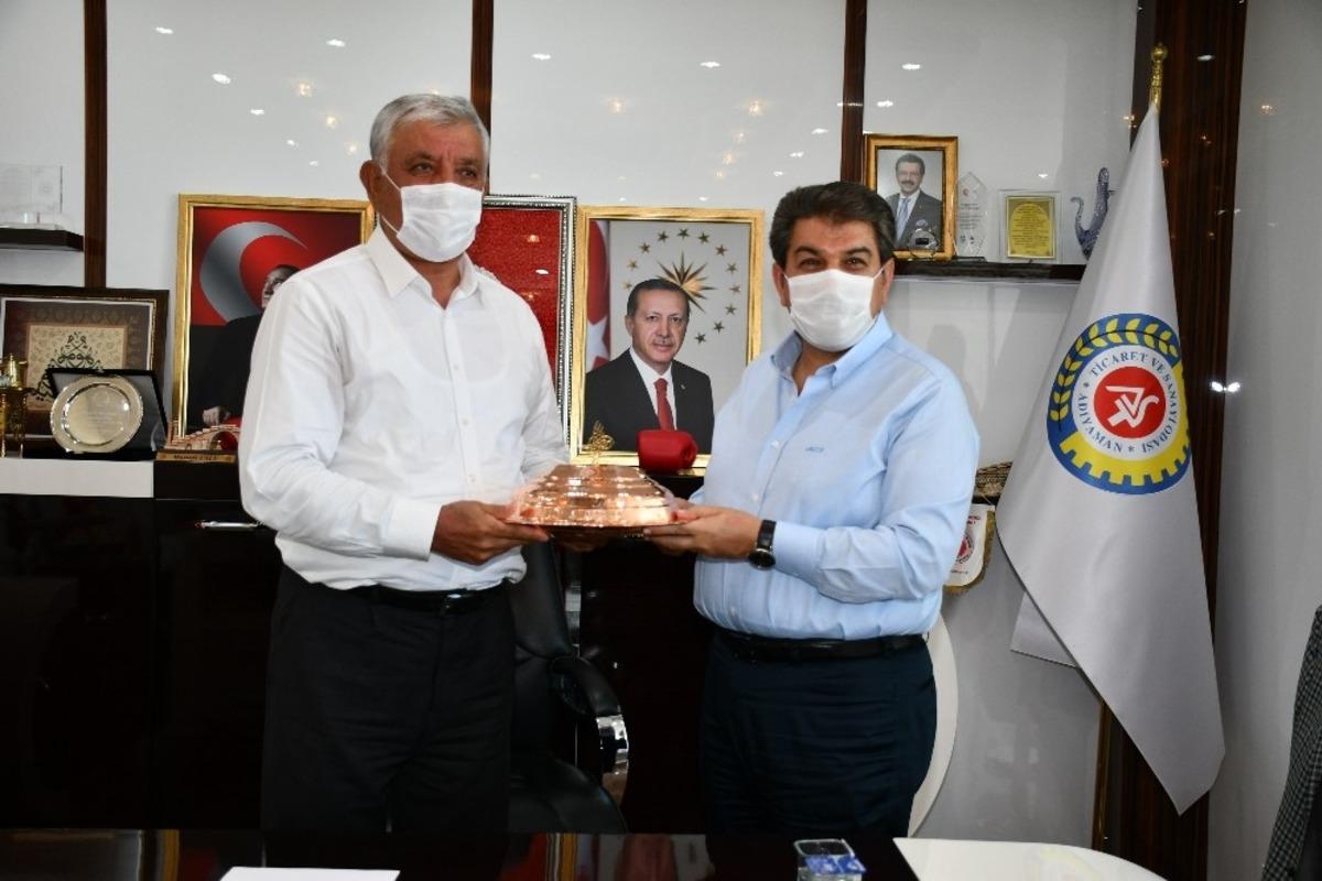 Esenler Belediye Başkanı G&ouml;ksu&rsquo;dan, Başkan Uslu&rsquo;ya ziyaret