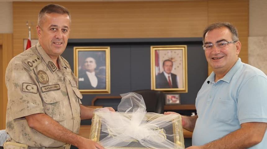 Albay Başaklıgil&rsquo;den Başkan Bulut&rsquo;a veda ziyareti