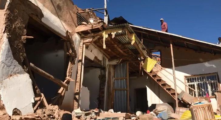 Kahreden anlar! Evinin yanışını gözyaşları içinde izledi G3