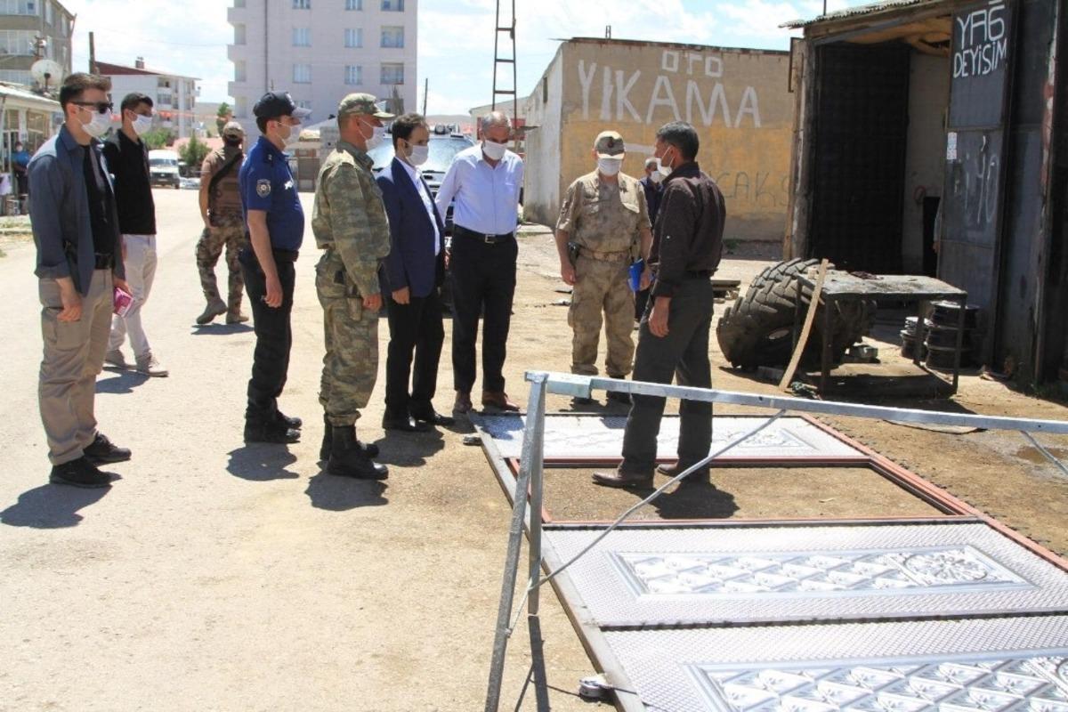Saray&rsquo;da korona vir&uuml;s denetimi