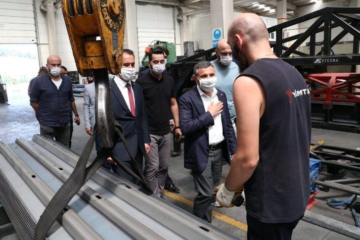 Vali Atay, Gümüşova OSB’de fabrikaları ziyaret etti G2