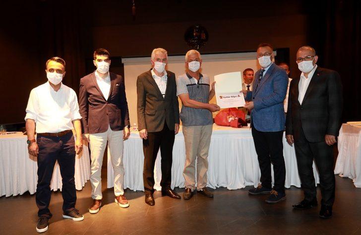 Başkan Işıksu’dan muhtarlara teşekkür belgesi G4