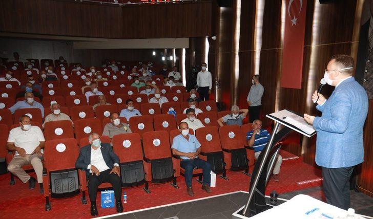 Başkan Işıksu’dan muhtarlara teşekkür belgesi G5