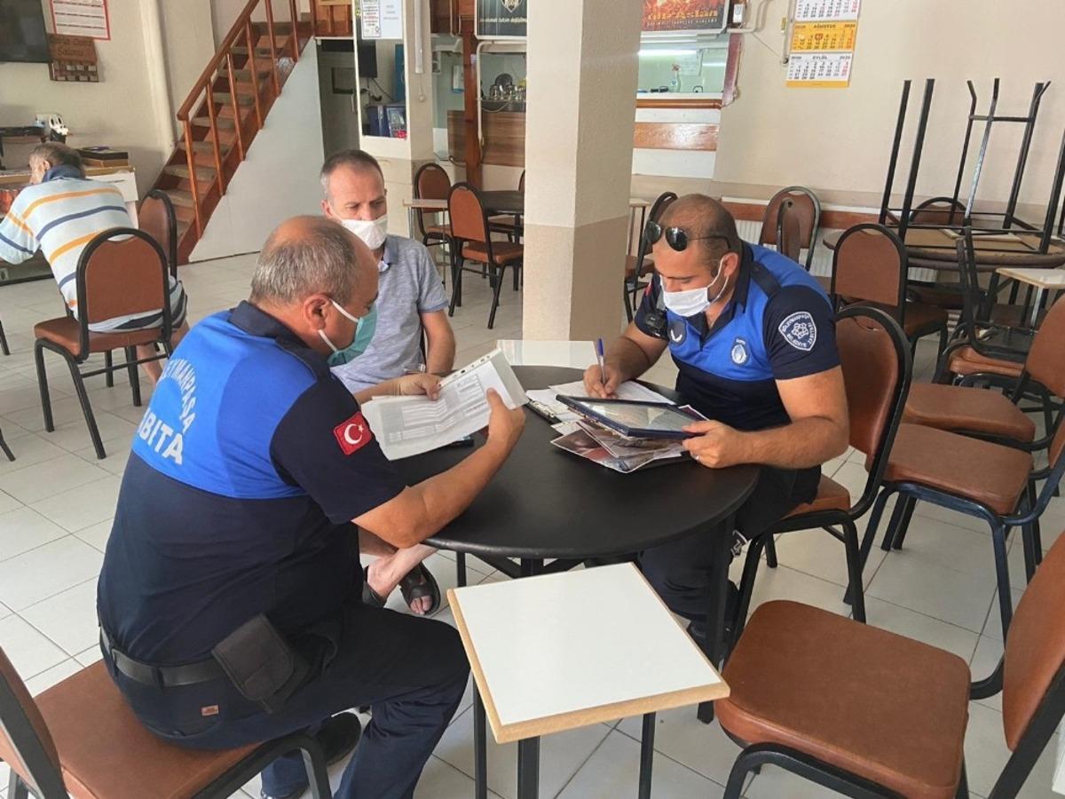 Zabıtadan &ccedil;ay bah&ccedil;eleri ve kahvehanelere fahiş fiyat denetimi