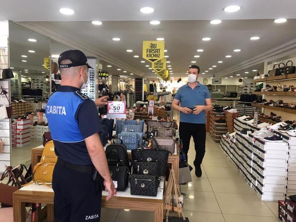 Zabıtadan korona vir&uuml;s denetimleri