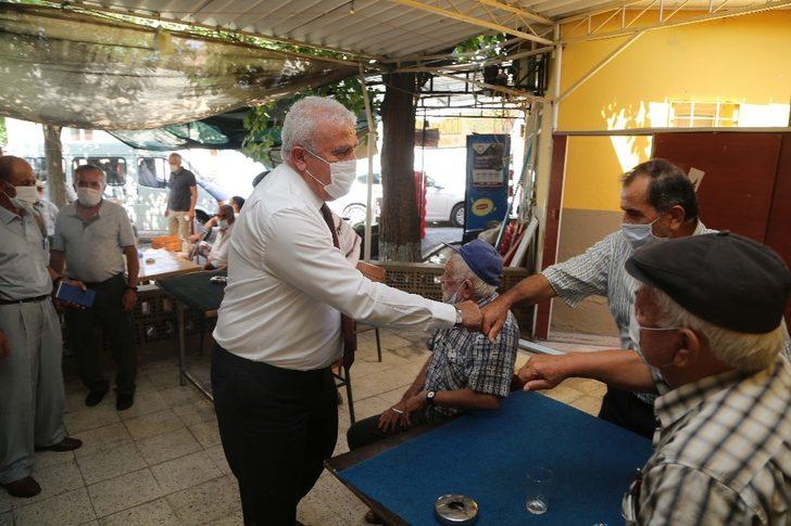 Başkan Atay’dan yangın bölgesine ziyaret G1